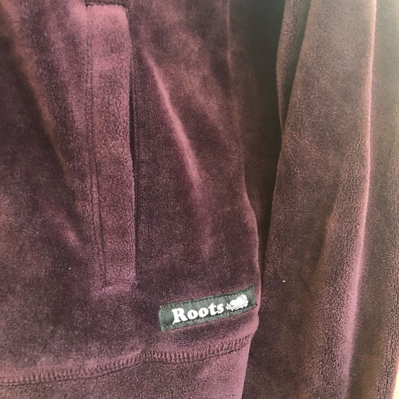 Velour zip up hoodie - Picture 4 of 6